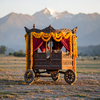Ornate Palanquin at Dawn