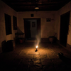 Nocturnal Rural Indian Interior