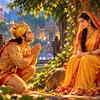 Hanuman’s Devotion Beneath the Ashoka Tree