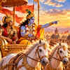 Lord Krishna as Arjuna’s Charioteer