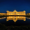 Palace Reflection, Night's Glow