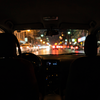 Rainy Night Cab Ride