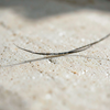 Single Hair on Stone