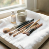 Clean Brushes Drying Gently