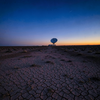 Arid Plain Twilight Telescope