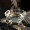Steaming Water in Stone Bowl