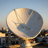 Golden Hour Satellite Dish