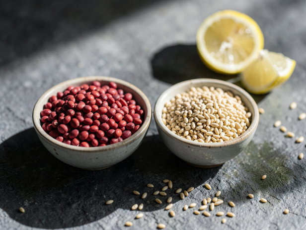 Lentils, Grains, and Lemon