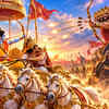Ravana Turns His Arrows Towards Matali