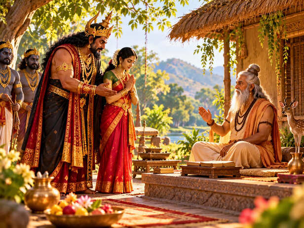 Sumali Presents His Daughter to Vishrava