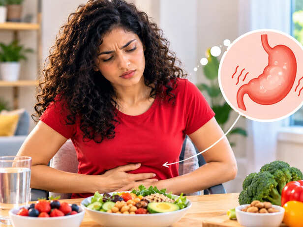 Healthy Meal, Uncomfortable Stomach