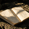 Ancient Manuscript in Light