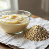 Pale Yellow Paste and Flour