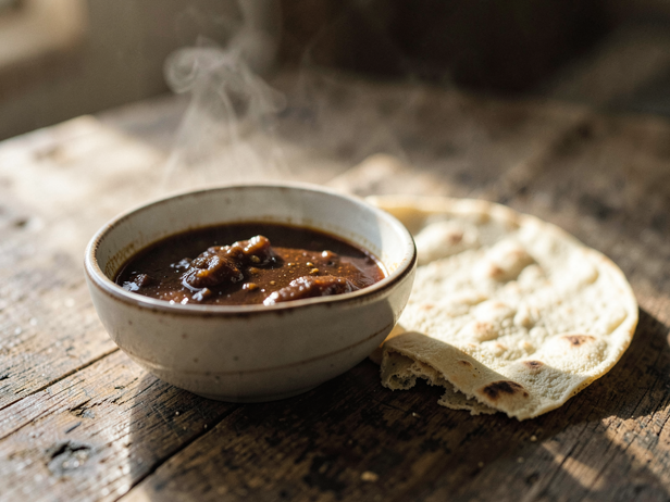 Warm Curry Morning Still Life