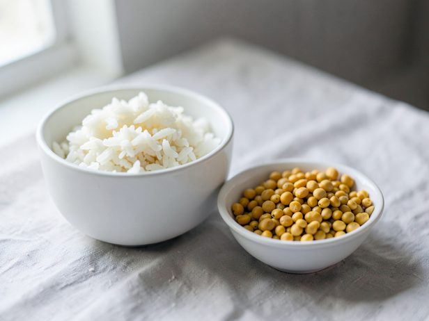 Simple Rice and Lentils