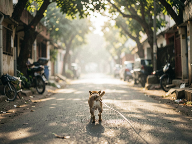 Morning Dog Walk