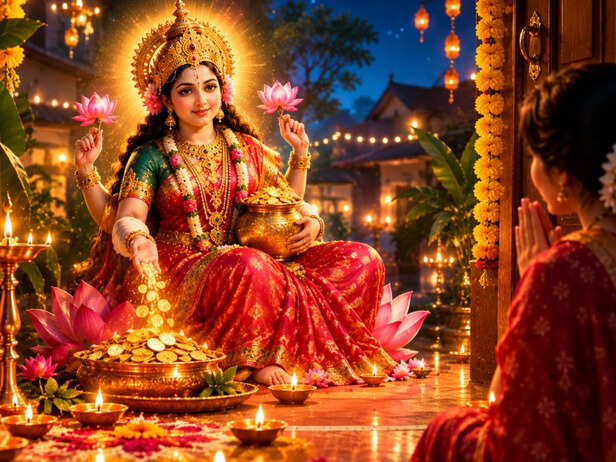 Does Goddess Lakshmi really visit your home on Diwali<br>
