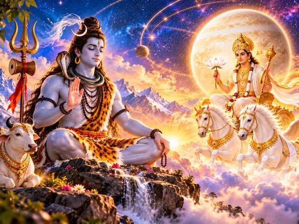 Lord Shiva and Shukra Graha