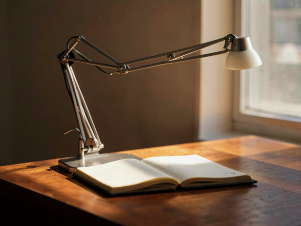 Morning Light on Desk