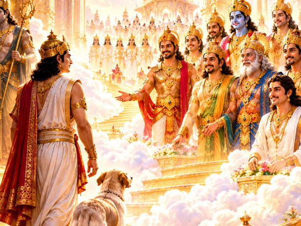 Yudhishthira at the Heavenly Crossroads
