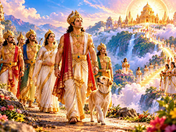 Yudhishthira Chooses Forgiveness