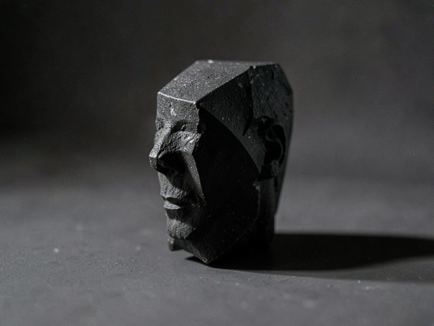 Angular Stone Sculpture