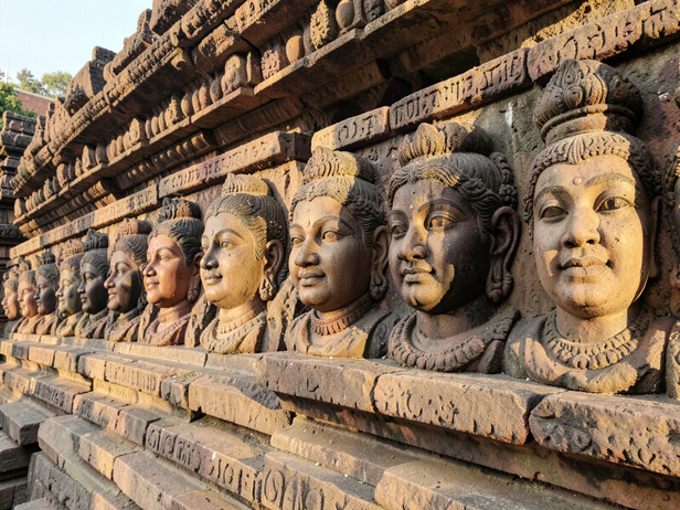 Stone Faces in Morning Light