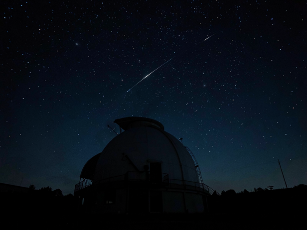 Observatory Tracks Celestial Object