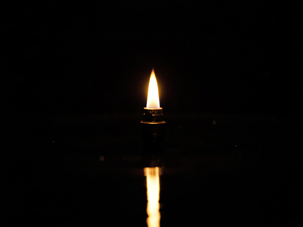 Flame's Amber Glow