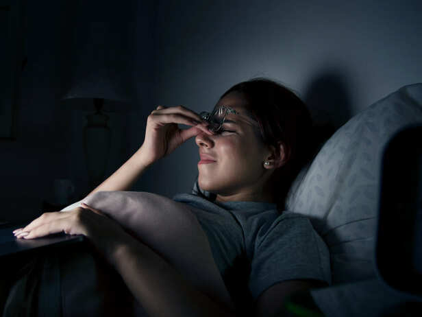 Exhausted feeling