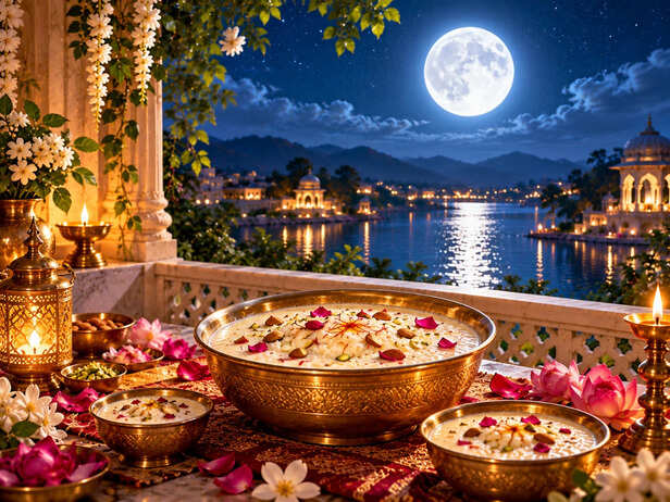 Moonlit Kheer by the Lake