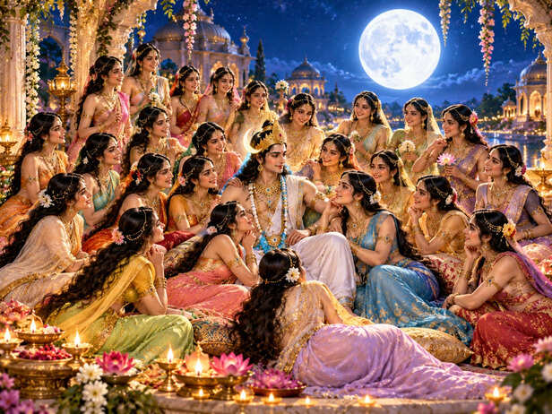 Chandra Dev and His 27 Wives