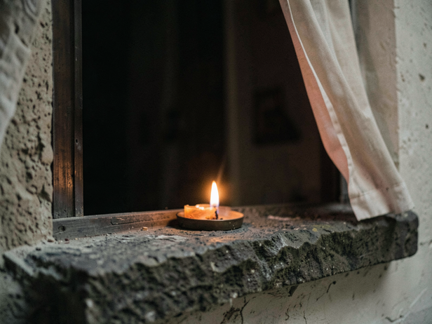 Warm Light on Old Stone