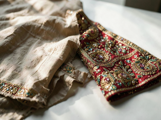 Dupatta Meets Lehenga
