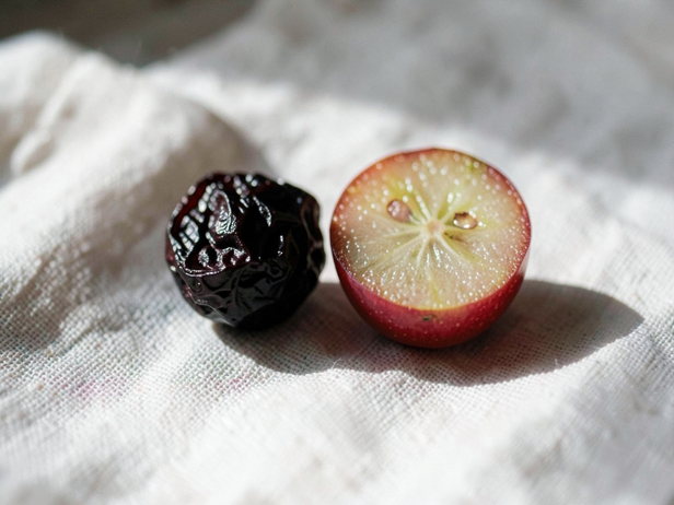 Raisin and Grape Still Life
