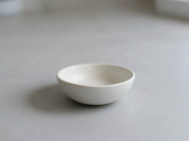 Empty Ceramic Water Bowl