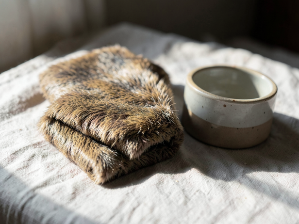 Dog Coat and Bowl