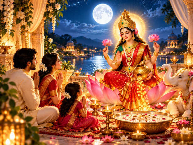 Moonlit Lakshmi Diwali Devotion (1)