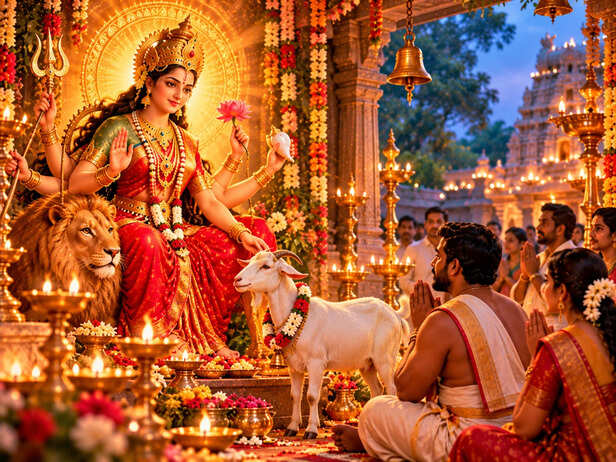 Nishumbha Emerge Again After Maa Durga Struck Him
