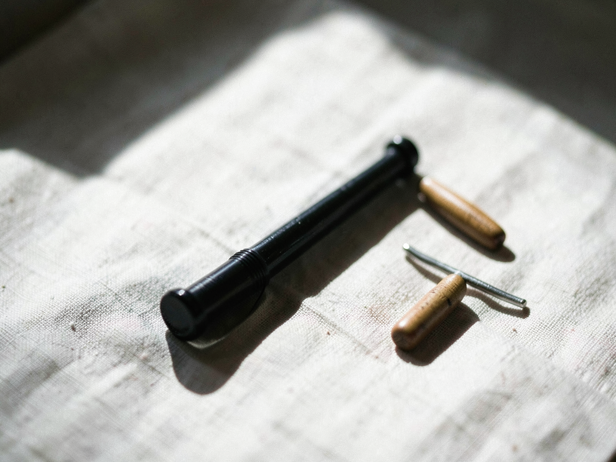 Medical Tools on Linen