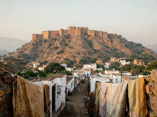 Ancient Fort Above Indian Town