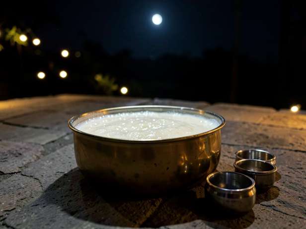 Moonlit Kheer Offering
