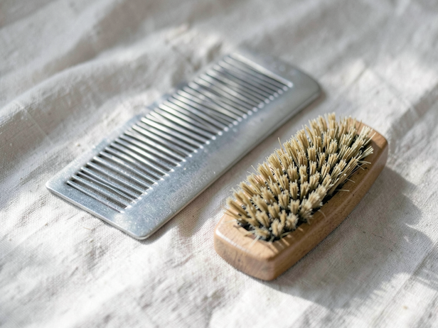 Grooming Tools on Linen
