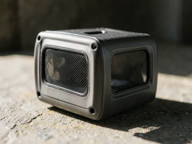 Pet Carrier on Stone