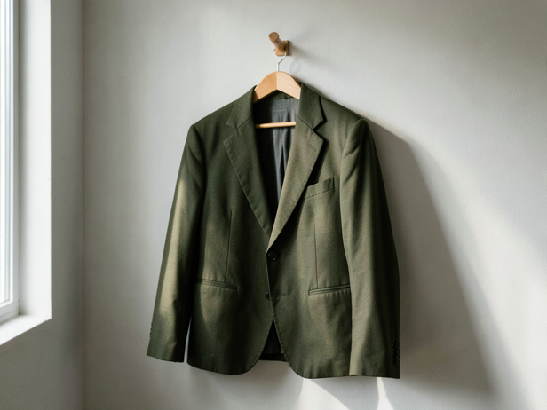 Olive Blazer, Morning Light