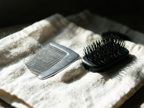Grooming Tools on Linen