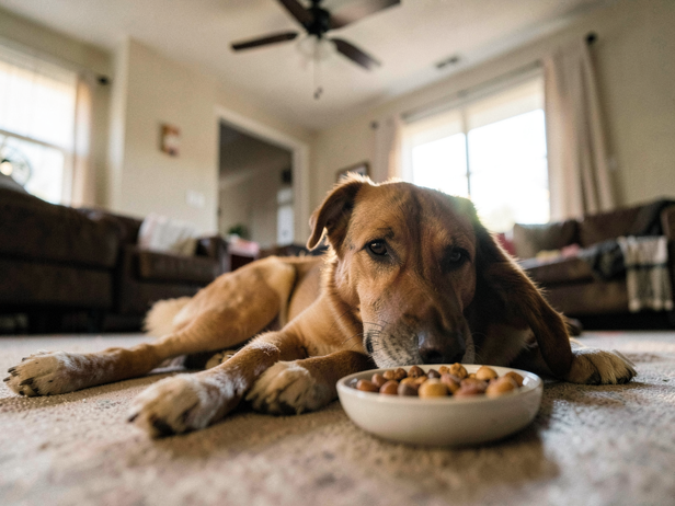 Calm Dog, Morning Light