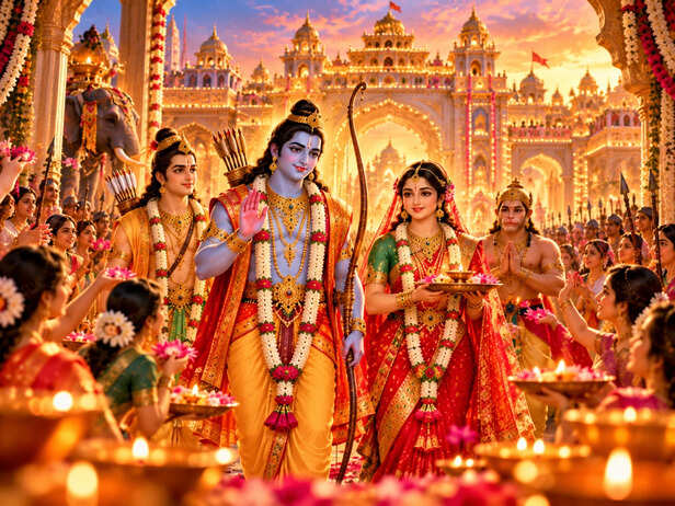 Lord Ram Returned to Ayodhya,