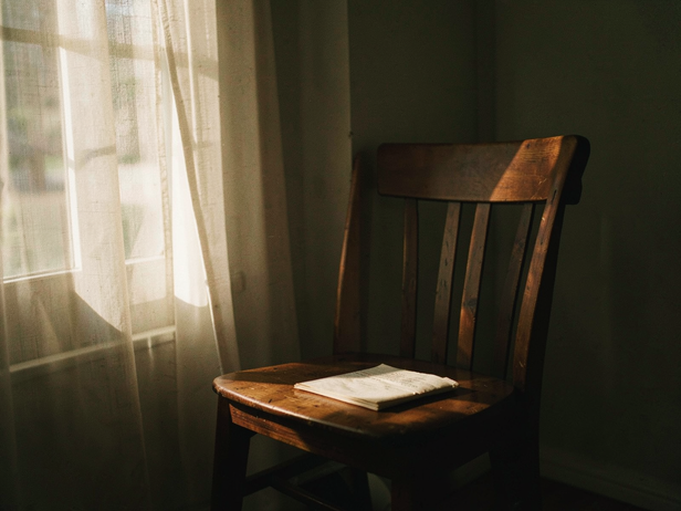 Sunlit Chair, Lingering Thoughts