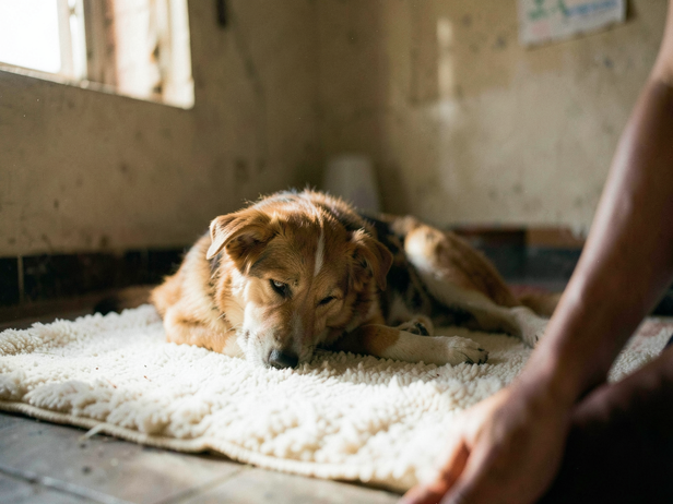 Dog in Stable Position